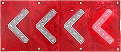 LED flashing mat