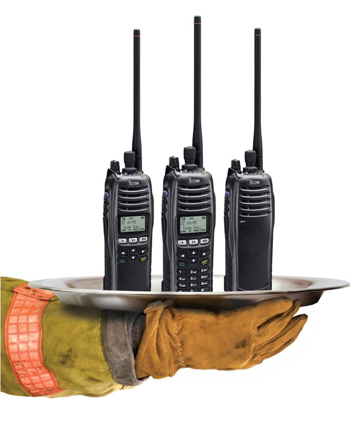 ICOM F9011 Trunking P25 portable