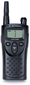 The Motorola CP100 15 channel GMRS Radio