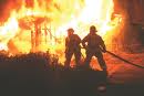 Fire scene